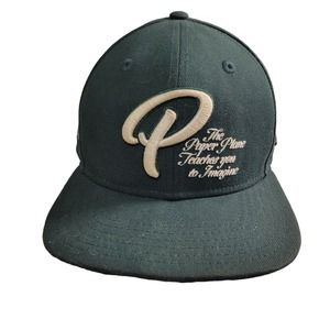 Paper Planes Mantra Retro Slogan Green Mens Snapback Hat